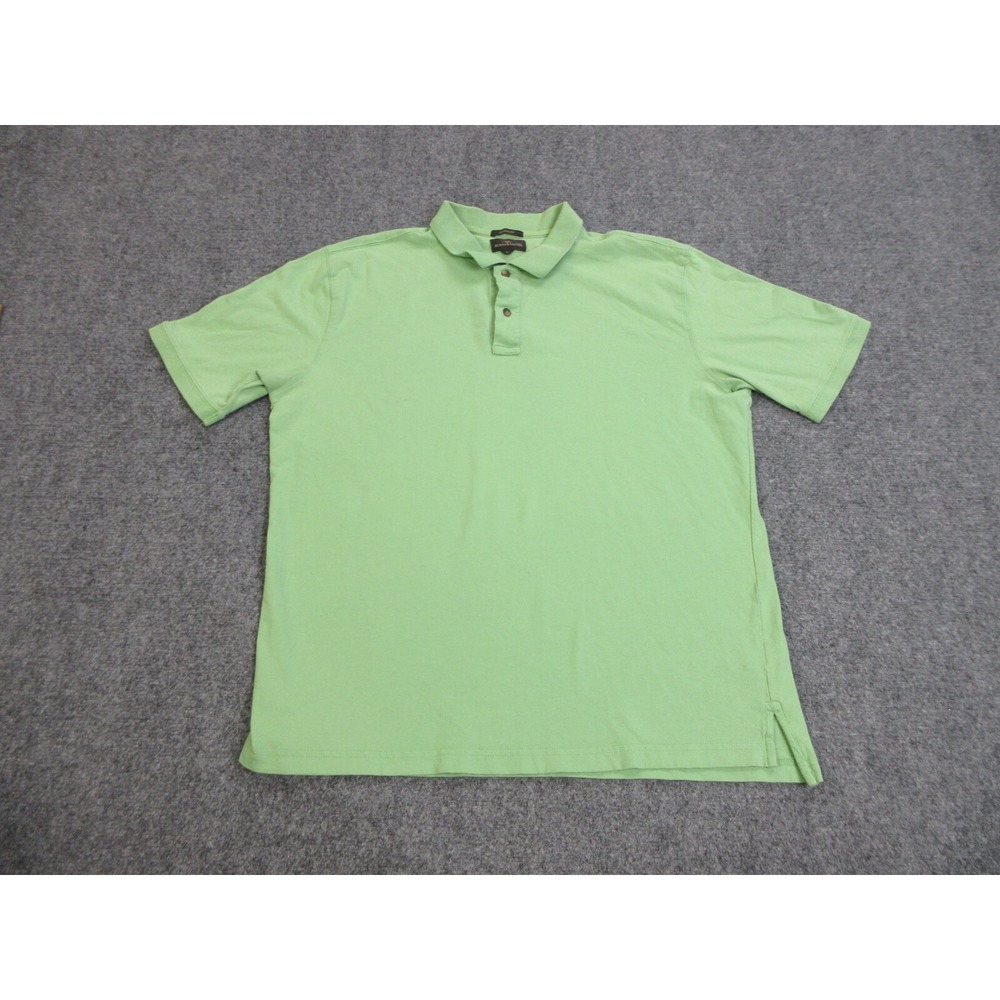 Rodd & Gunn Polo Shirt Mens Extra Large Green Rugby Stretch Casual Original Fit‎